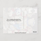 Schweine-Banken für Kinder Postkarte (Rückseite)