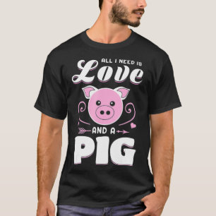 Schweine Bauer Funny Gifts Farm Life Animals Hogs T-Shirt