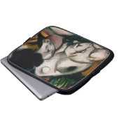 Schweine, c.1912 (Öl auf Leinwand) Laptopschutzhülle (Vorne Knopf)