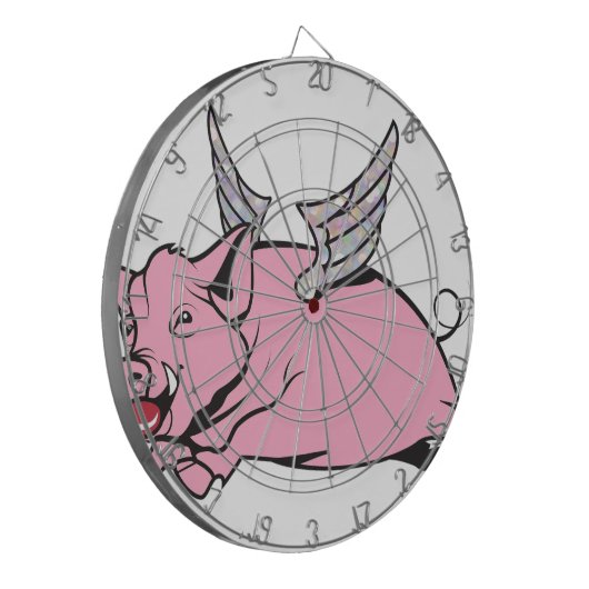 Schweine Dartscheibe (Vorderseite Links)