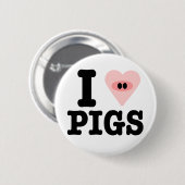 Schweine der Liebe I Button (Vorne & Hinten)