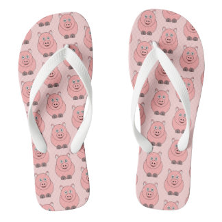 Schweine-Design-Flip-Flops Badesandalen