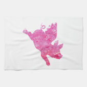 Schweine, die fliegen, geschirrtuch (Horizontal)