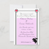 Schweine Einladung (Rückseite)