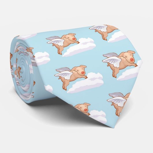 Schweine Fliegen Krawatte durch SRF (Gerollt)