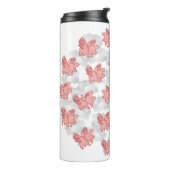 Schweine fliegen Nametrommel Thermosbecher (Nach links gedreht)