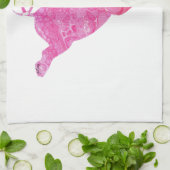 Schweine fliegen, Schweine fliegen, Schweine flieg Geschirrtuch (Gefaltet)