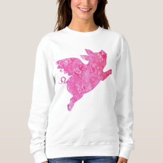 Schweine fliegen, Schweine fliegen Sweatshirt (Vorderseite)