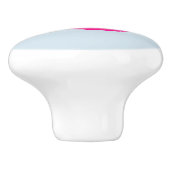 Schweine fliegen Version zwei Keramikknauf (Seitenansicht)