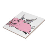 Schweine Fliese (Seite)