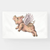 Schweine Fly Banner (Horizontal)