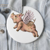 Schweine Fly Button (Beispiel)