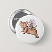 Schweine Fly Button (Vorne & Hinten)