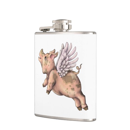 Schweine Fly Flachmann (Links)