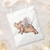 Schweine Fly Geschenktütchen (Ausgeschnitten)