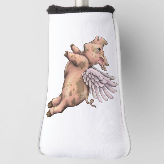 Schweine Fly Golf Headcover (Rotieren 90)
