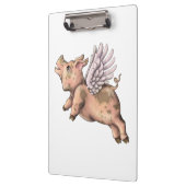 Schweine Fly Klemmbrett (Links)