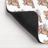 Schweine Fly Mousepad (Ecke)