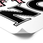 Schweine Fly Now Funny Poster (Ecke)