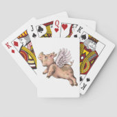 Schweine Fly Spielkarten (Rückseite)