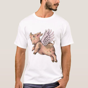Schweine Fly T-Shirt