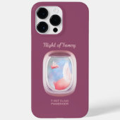 Schweine Flying Past Airplane Window Case-Mate iPhone Hülle (Rückseite)