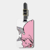 Schweine Gepäckanhänger (Vorderseite vertikal)