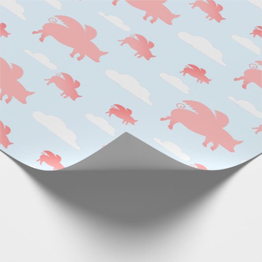 Schweine Geschenkpapier (Ecke)