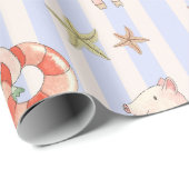 Schweine Geschenkpapier (Rolleneckpunkt)