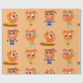 Schweine Geschenkpapier (Flach)