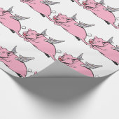 Schweine Geschenkpapier (Ecke)