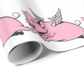 Schweine Geschenkpapier (Rolleneckpunkt)