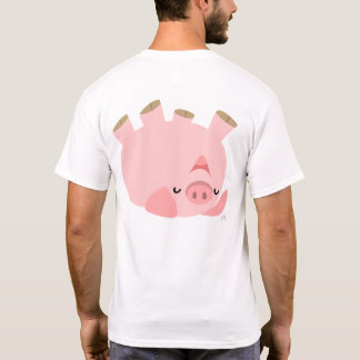 Schweine haben lustigen T - Shirt (Design auf der 