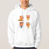 Schweine Hoodie (Vorderseite)