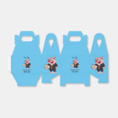 Schweine im geschäftlichen Anzug Cartoon Geschenkschachtel (Ungefaltet)