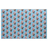 Schweine im geschäftlichen Anzug Cartoon Stoff (Fat Quarter (45,7 x 55,9 cm))