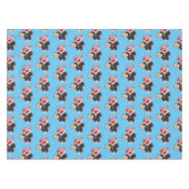 Schweine im geschäftlichen Anzug Cartoon Tischdecke (Vorderseite (Horizontal))