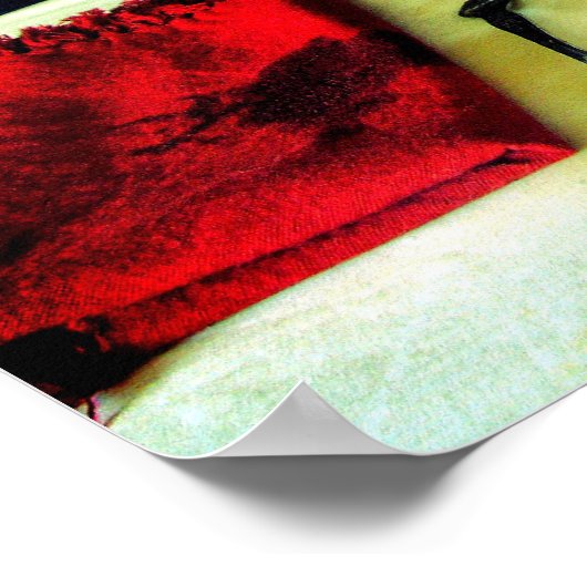 Schweine in der Suppe Poster (Ecke)