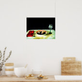 Schweine in der Suppe Poster (Küche)