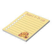 Schweine in einem schwarzen Halbmond, Hot Dog Junk Notizblock (Rotiert)