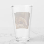 Schweine in einem Stall (Tierart) Glas (Rückseite)