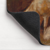 Schweine in einem Stall (Tierart) Mousepad (Ecke)