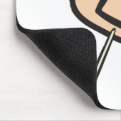 Schweine in einer Decke Mousepad (Ecke)