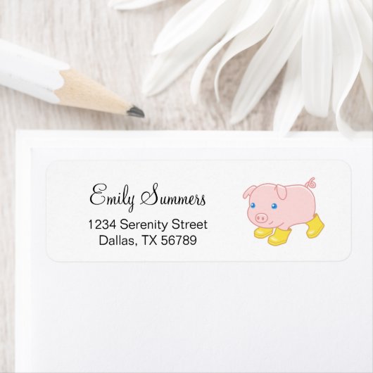 Schweine in gelben Gummistiefeln (Insitu)