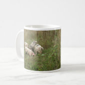 Schweine in Tasse (Vorderseite Links)