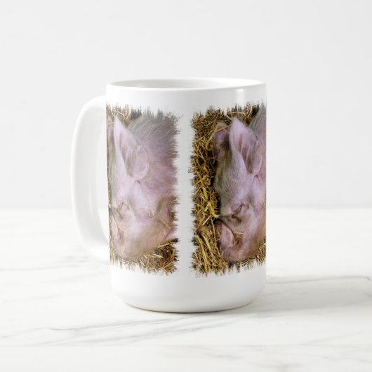 SCHWEINE KAFFEE-TASSE KAFFEETASSE (Vorderseite Links)
