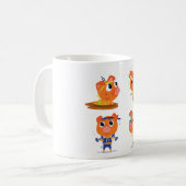 Schweine Kaffeetasse (Vorderseite Links)