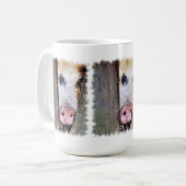 SCHWEINE KAFFEETASSE (Vorderseite Links)