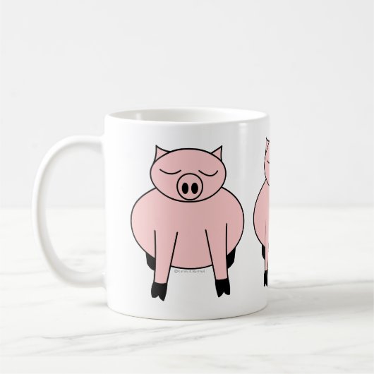 Schweine Kaffeetasse (Links)