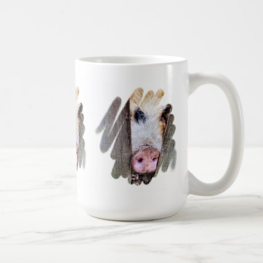 SCHWEINE KAFFEETASSE (Rechts)